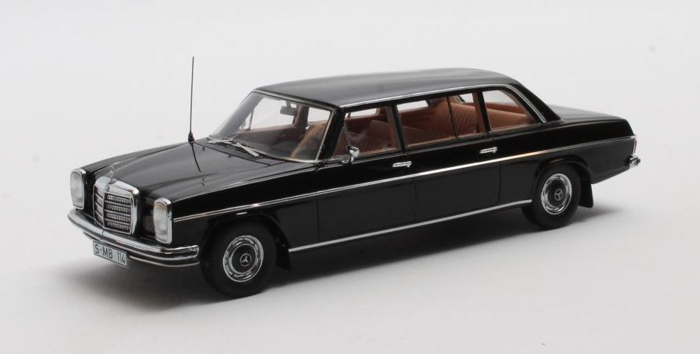 Mercedes-Benz V114 Lang 1969 Zwart - 1:43